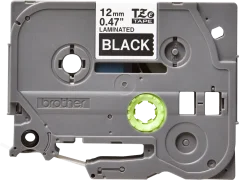 BROTHER TZE-335 biela na čiernej 12 mm