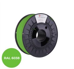 Filament C-TECH PREMIUM LINE, TPU 90A, flexibilná, luminiscenčná zelená, RAL6038, 1,75mm, 1kg