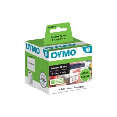 DYMO štítky multifunkčné, biely papier, 70x54mm S0722440