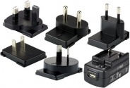 Honeywell ScanPal EDA70,60,50 - KIT, 5V/2A PS,5 PLUGS PACKED - zásuvkové adaptéry