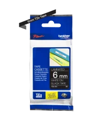 BROTHER TZE-315 biela na čiernej 6 mm