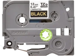 BROTHER TZE-334 zlatá na čiernej 12 mm
