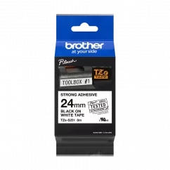 BROTHER TZE-S251 čierna na bielej permanentná 24 mm