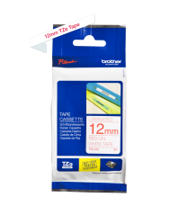 BROTHER TZE-232 červená na bielej 12 mm