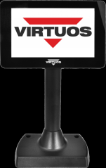 7" LCD farebný zákaznícky displej Virtuos SD700F, USB, čierny