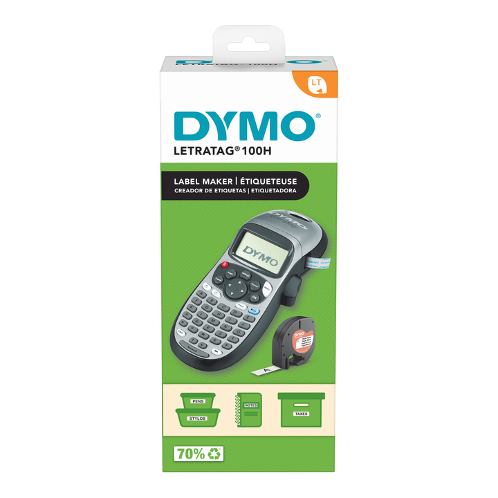 DYMO LetraTag Silver 100H 2174577
