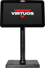 10,1" LCD farebný zákaznícky monitor Virtuos SD1010R, USB, čierny