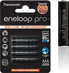 Panasonic Eneloop Pro AAA NiMH 1,2V 930mA BL4