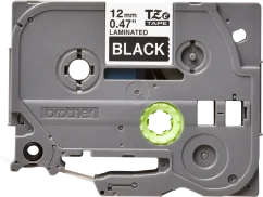 BROTHER TZE-335 biela na čiernej 12 mm
