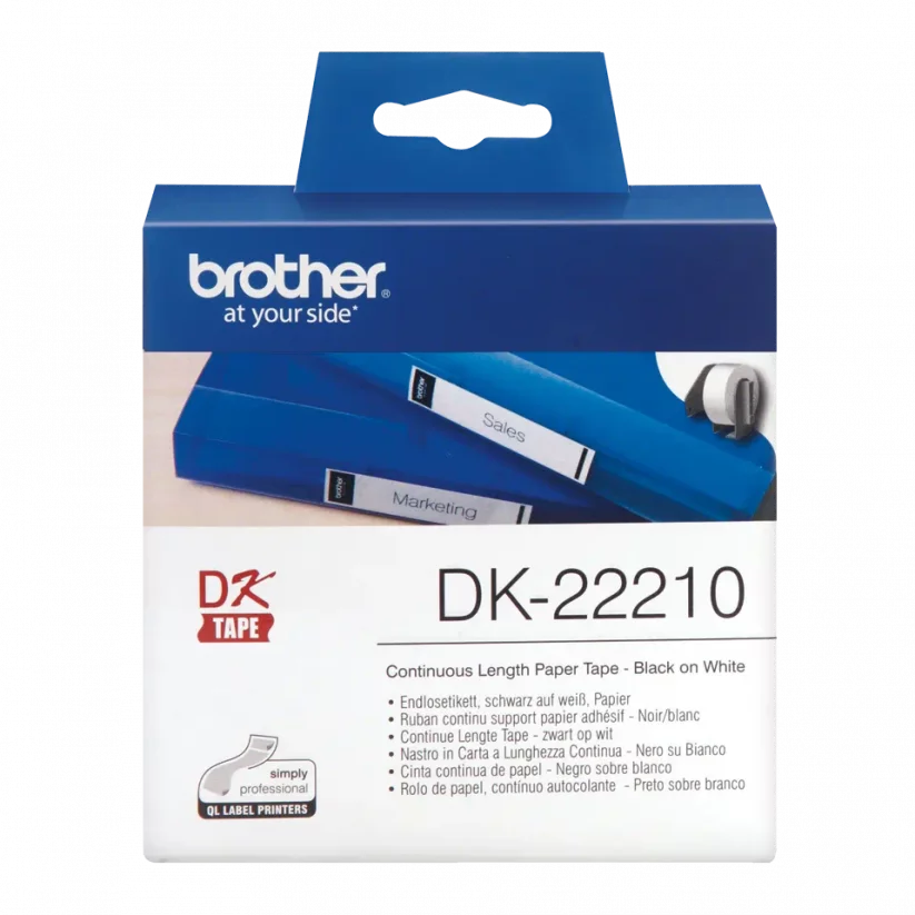 BROTHER DK-22210 (papierová rolka 29mm)
