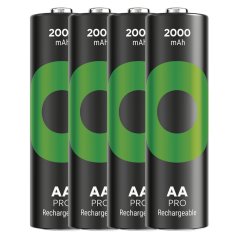 GP Nabíjací bat. ReCyko Pre AA (HR6) 2000mAh - 4ks