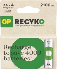 GP Nabíjací bat. ReCyko 2100 AA (HR6) - 4ks