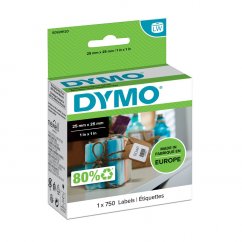DYMO Multifunkčné štvorcové štítky 25x25mm S0929120