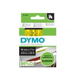DYMO páska D1 19mm x 7m, čierna na žltej S0720880
