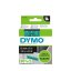 DYMO páska D1 12mm x 7m, čierna na zelenej S0720590