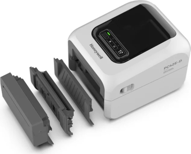 PC42E-D, Direct thermal, 203dpi, white