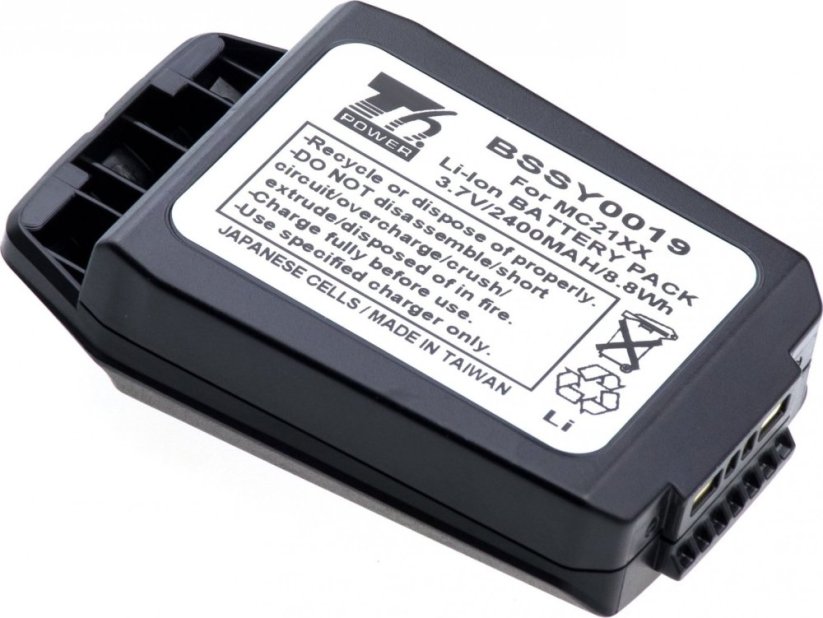 Batéria T6 Power Symbol Motorola Zebra MC2100, MC2180, 2400mAh, 8,9Wh, Li-ion