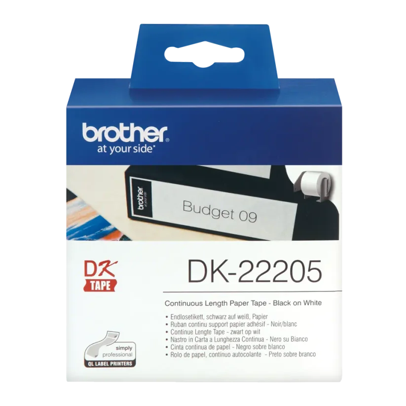 BROTHER DK-22205 (papírová role 62mm)