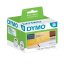 DYMO Veľké adresné štítky, priehľadný plast, 89x36mm S0722410