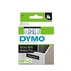 DYMO páska D1 12mm x 7m, modrá na bielej S0720540