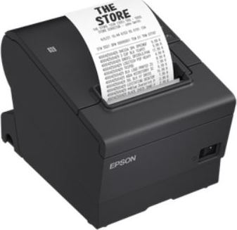 Epson TM-T88VII, pokladničná tlačiareň, čierna, USB, Ethernet, RS232
