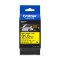 Zmršťovacia bužírka BROTHER HSe661E čierne písmo, žltá bužírka TUBE (31mm)