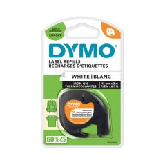 DYMO LetraTag páska nažehlovacia 12mm x 2m, biela S0718850