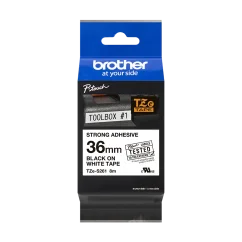 BROTHER TZE-S261 čierna na bielej permanentná 36 mm