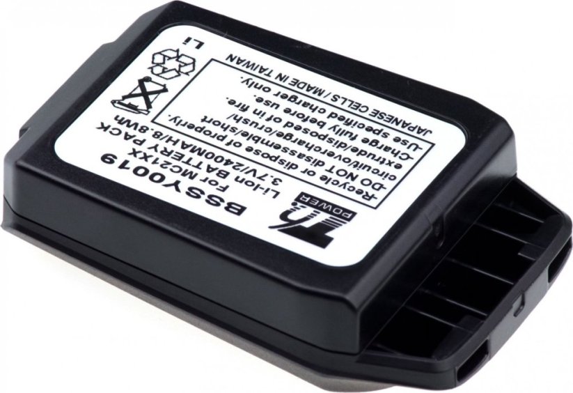 Batéria T6 Power Symbol Motorola Zebra MC2100, MC2180, 2400mAh, 8,9Wh, Li-ion