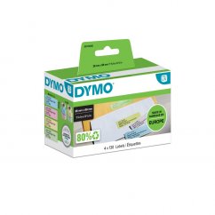 DYMO štítky papierové - mix farieb (Ž/M/R/Z), 89x28mm S0722380