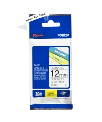 BROTHER TZE-231 čierna na bielej 12 mm