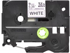 Páska BROTHER TZE-N221, čierny tlač/biely podklad, nelaminovaná, 8m, 9mm
