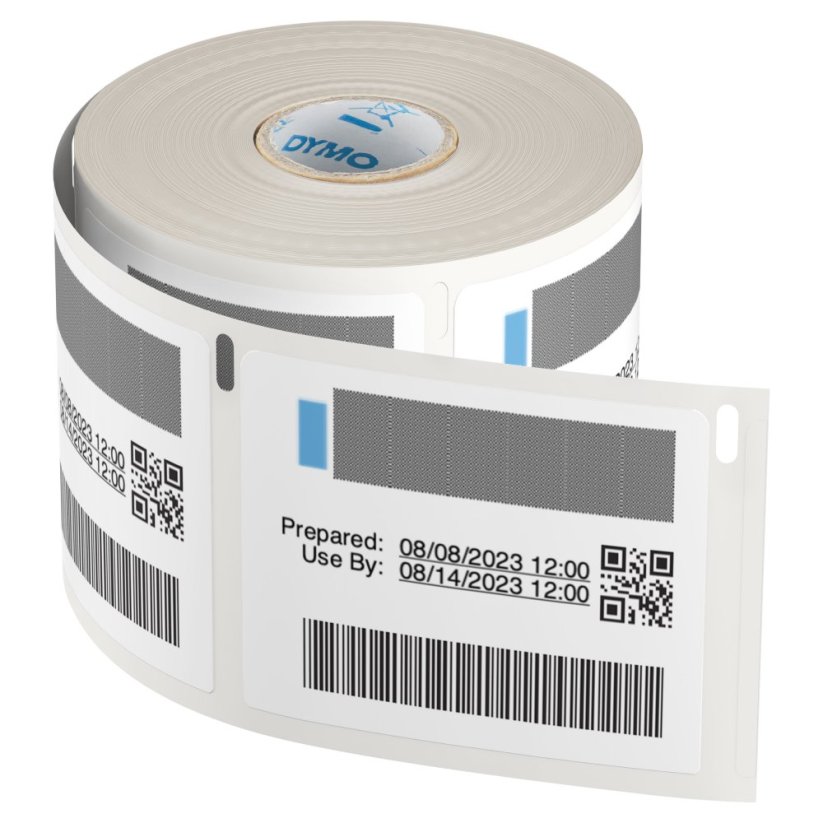 DYMO LW kontrolní potravinové štítky, bílý papír, 70x54mm 2187329