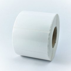 Plastové štítky 100 x 60 mm biele, 1000 ks