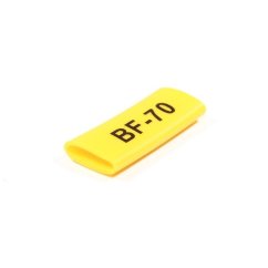 Popisovací bužírka oválná BF-70Z žlutá, průměr 7,0 mm, délka 100 m