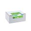 LW promo balenie - štandardné adresné štítky, biely papier, 89x28mm /12 roliek