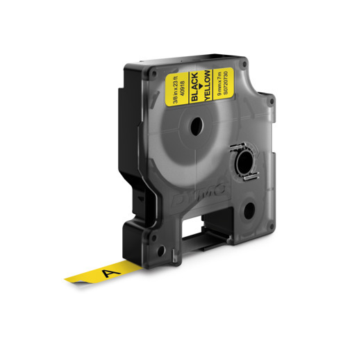 DYMO páska D1 9mm x 7m, čierna na žltej S0720730