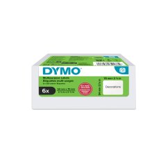 DYMO špeciálne balenie 6x štítky multifunkčné, biely papier, 70x54mm 2234188