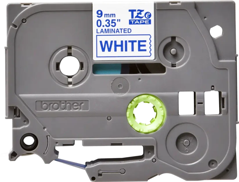 BROTHER TZE-223 modrá na bielej 9 mm
