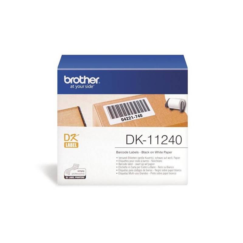 BROTHER DK-11240 102 x 51 mm štítky pre čiarové kódy 400ks