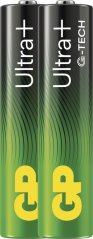 GP Alkalická batéria ULTRA PLUS AAA (LR03) - 2ks