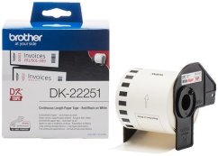 BROTHER DK-22251 papierová rolka biela 62mm