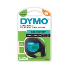 DYMO LetraTag páska plastová 12mm x 4m, zelená S0721640
