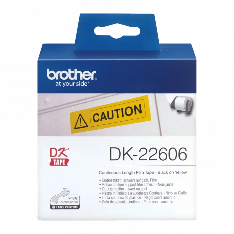 BROTHER DK-22606 (žltá filmová rolka 62 mm)