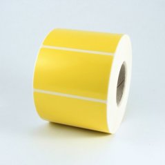 Plastové štítky 70 x 40 mm žlté, 1000 ks