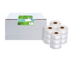 LW promo balení - multifunkční štítky, bílý papír, 57x32 mm / 12 rolí