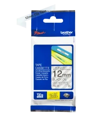 BROTHER TZE-131 čierna na priehľadnej 12 mm