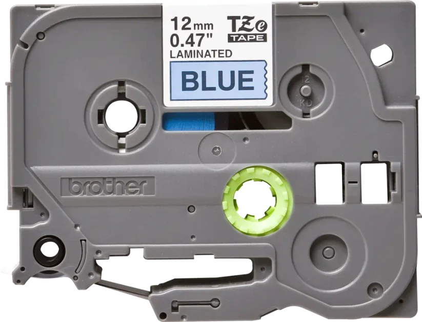 BROTHER TZE-531 čierna na modrej 12 mm
