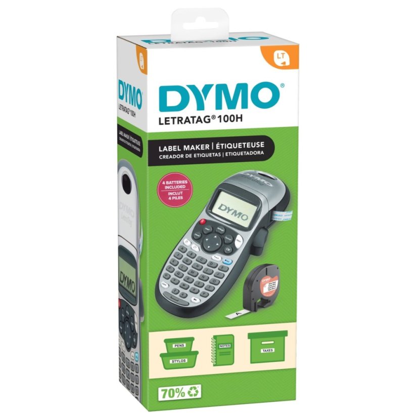 DYMO LetraTag Silver 100H 2174577