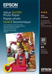 EPSON Value Glossy Photo Paper A4 20 listov